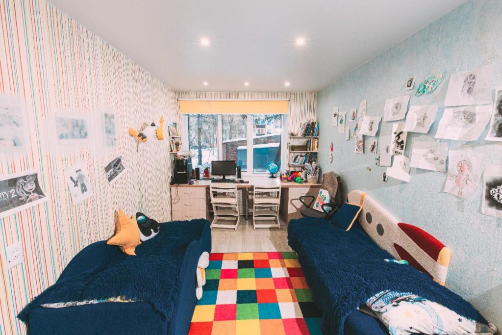 Une chambre idéale pour deux adolescents