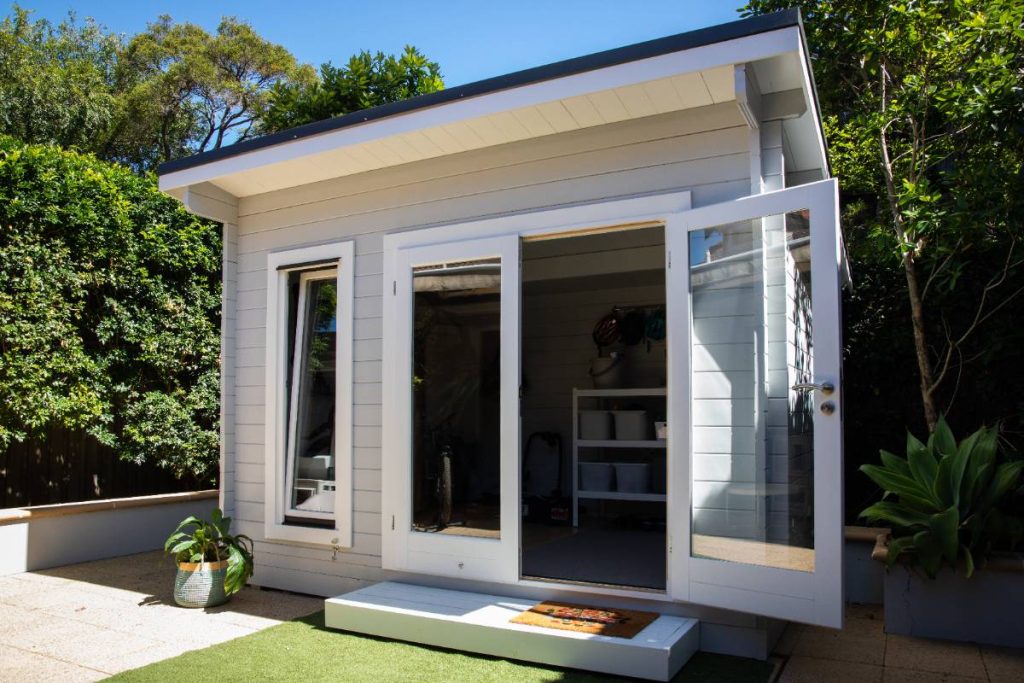Un nouvel abri de jardin en bois
