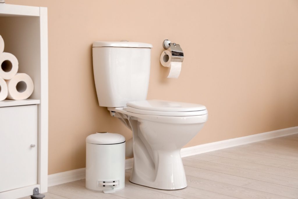 Intérieur d'une toilette et de salle de bain